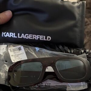 Karl Lagerfeld Tortoise Shell Sunglasses